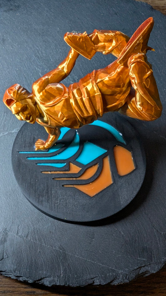 The Breakdancer“ – (Limitierte 1/50) 3D-Skulptur auf Premium Resin-Podest (Handmade)